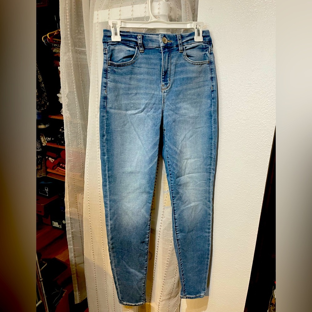 American Eagle Outfitters Blue Jeggings
